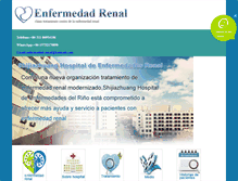 Tablet Screenshot of enfermedad-renal.com
